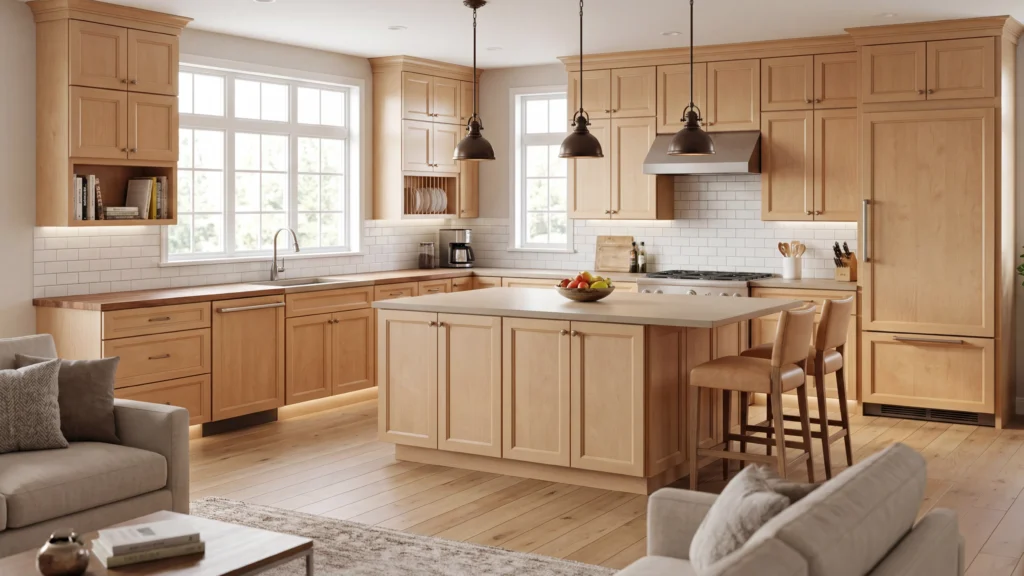 The official KCMA Certified Cabinet seal, verifying that Blue Valley Cabinetry meets rigorous ANSI/KCMA A161.1 performance standards.