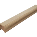 Heritage Molded solid oak handrail profile with classical side grip contours