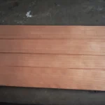 Full 2.5m sheet view of Sapele quarter cut wood veneer, PA grade