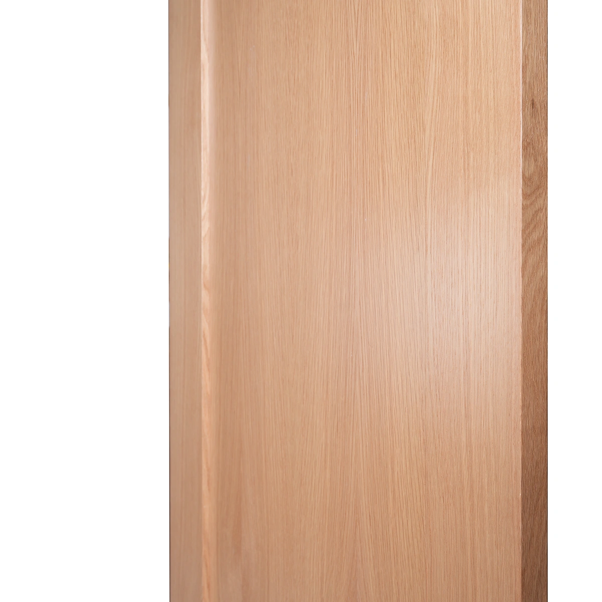 Close-up texture of Nordic Oak wood grain on the recessed center panel
